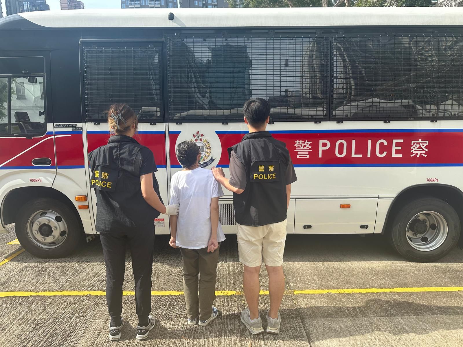 警方深水埗拘一女檢1.7萬元海洛英