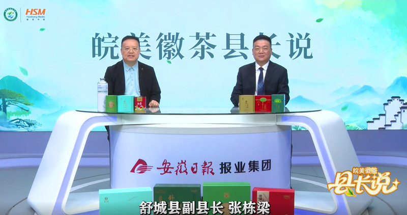 【皖美徽茶縣長(zhǎng)說】舒城縣副縣長(zhǎng)張棟梁：茶旅「花開」  「串」起好茶好景好前程