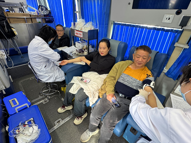 皖黟縣美溪：「熱血」暖冬 大愛同行