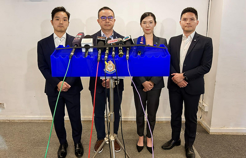 立法會(huì)選舉｜涉立法會(huì)選舉刑毀宣傳物 警拘3名男子