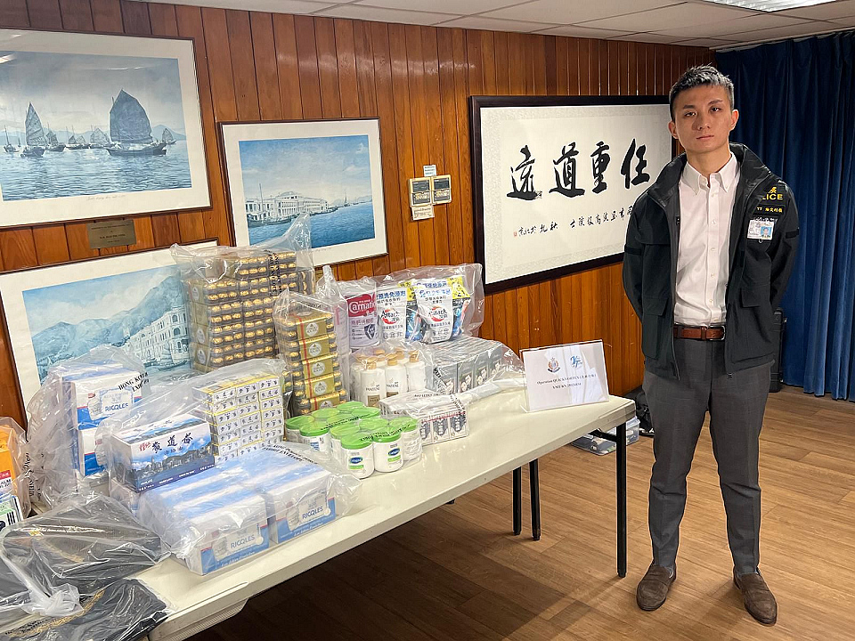 警方搗破店舖盜竊集團 5個月犯33宗案7人被捕