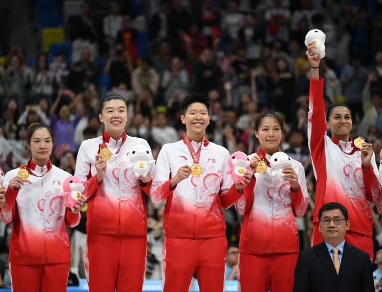 花都軍團(tuán)，全運(yùn)揚(yáng)威!一日進(jìn)賬2金2銅!