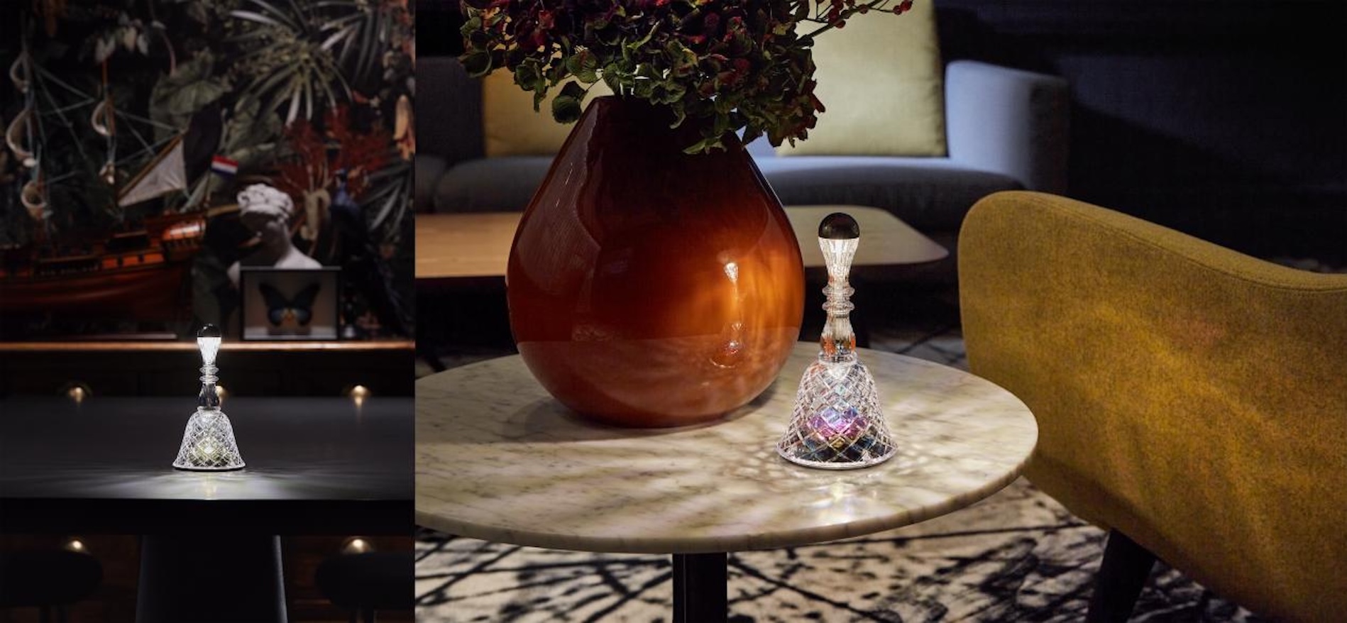 RAMUN拉夢(mèng)攜手知名設(shè)計(jì)師馬塞爾·萬(wàn)德斯推出「貝拉水晶版」氛圍燈