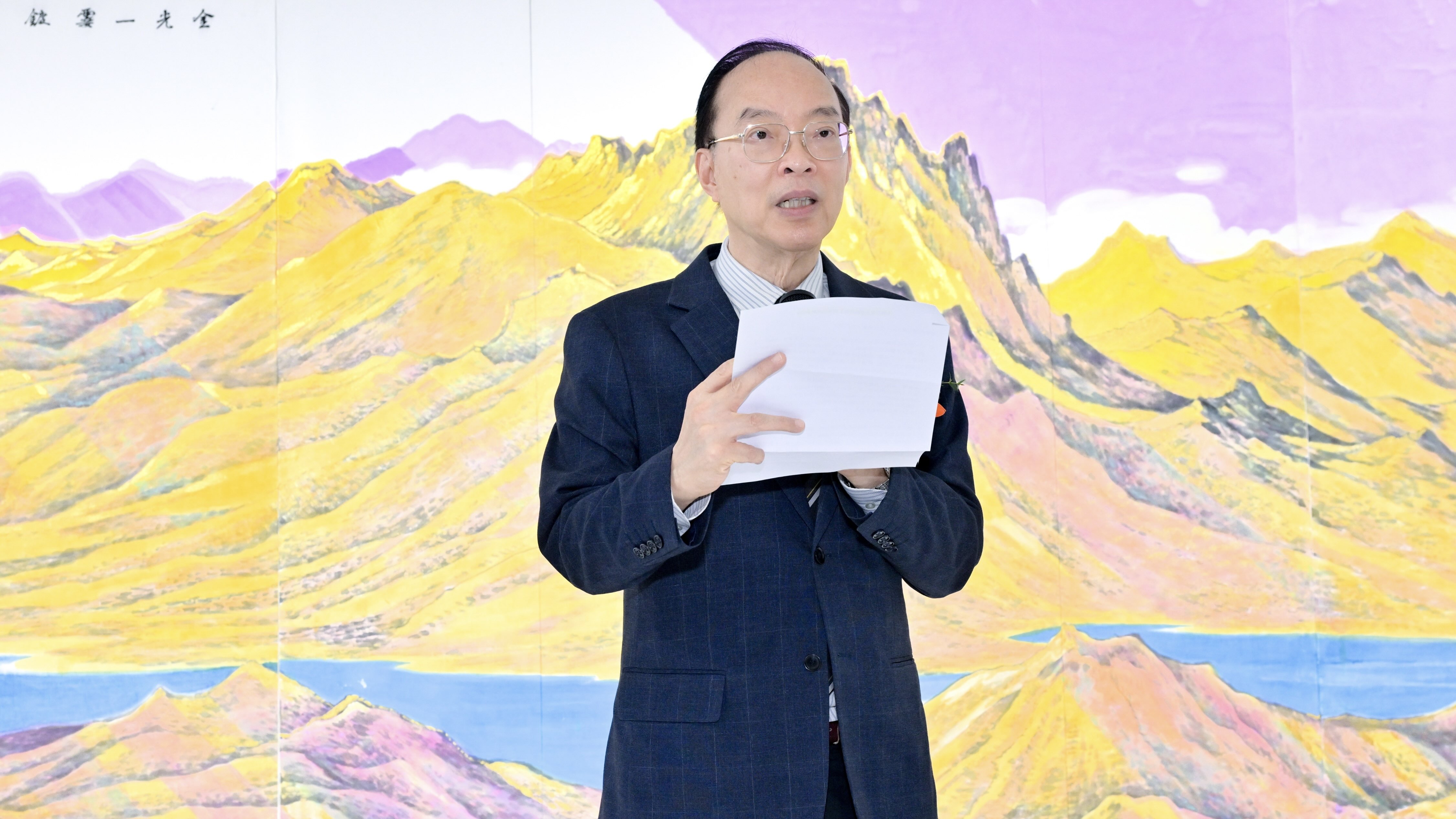 【藝術(shù)】趙之境個(gè)展開幕  馬逢國(guó)稱其作品在香港當(dāng)代水墨中具代表性