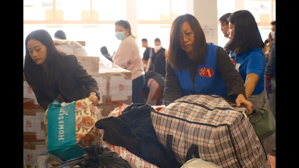 救世軍支援大埔災(zāi)民