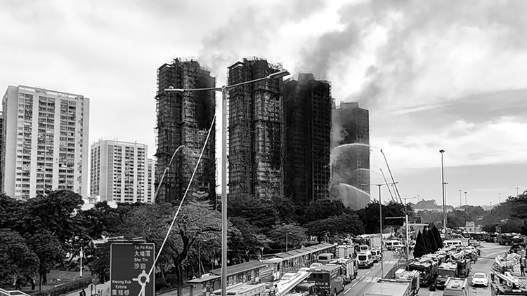 宏福苑大火｜滬港社團(tuán)總會(huì)捐助500萬元支援大埔宏福苑受災(zāi)居民