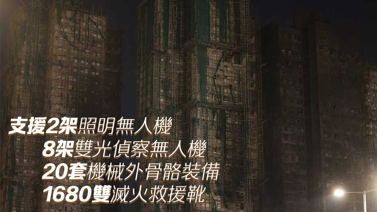 宏福苑大火｜內(nèi)地多部門提供必要援助 全力支持香港應(yīng)對(duì)處置火災(zāi)事故