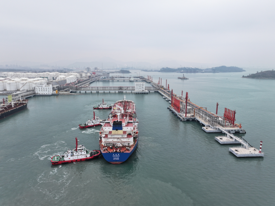 有片︱惠州海事助力?？松梨冢ɑ葜荩╉?xiàng)目原料供應(yīng)鏈安全暢通