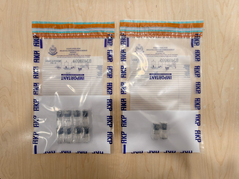 衝鋒隊(duì)深水埗拘中年漢 檢2800元依托咪酯煙彈 