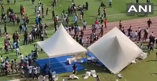 美斯印度行爆發(fā)騷亂 球迷憤怒：花了錢卻看不到人