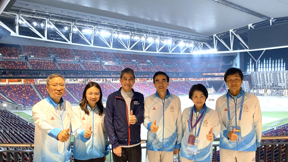 中國殘疾人聯(lián)合會代表團到訪啟德體育園 主席程凱：場館設(shè)施達世界級水平 