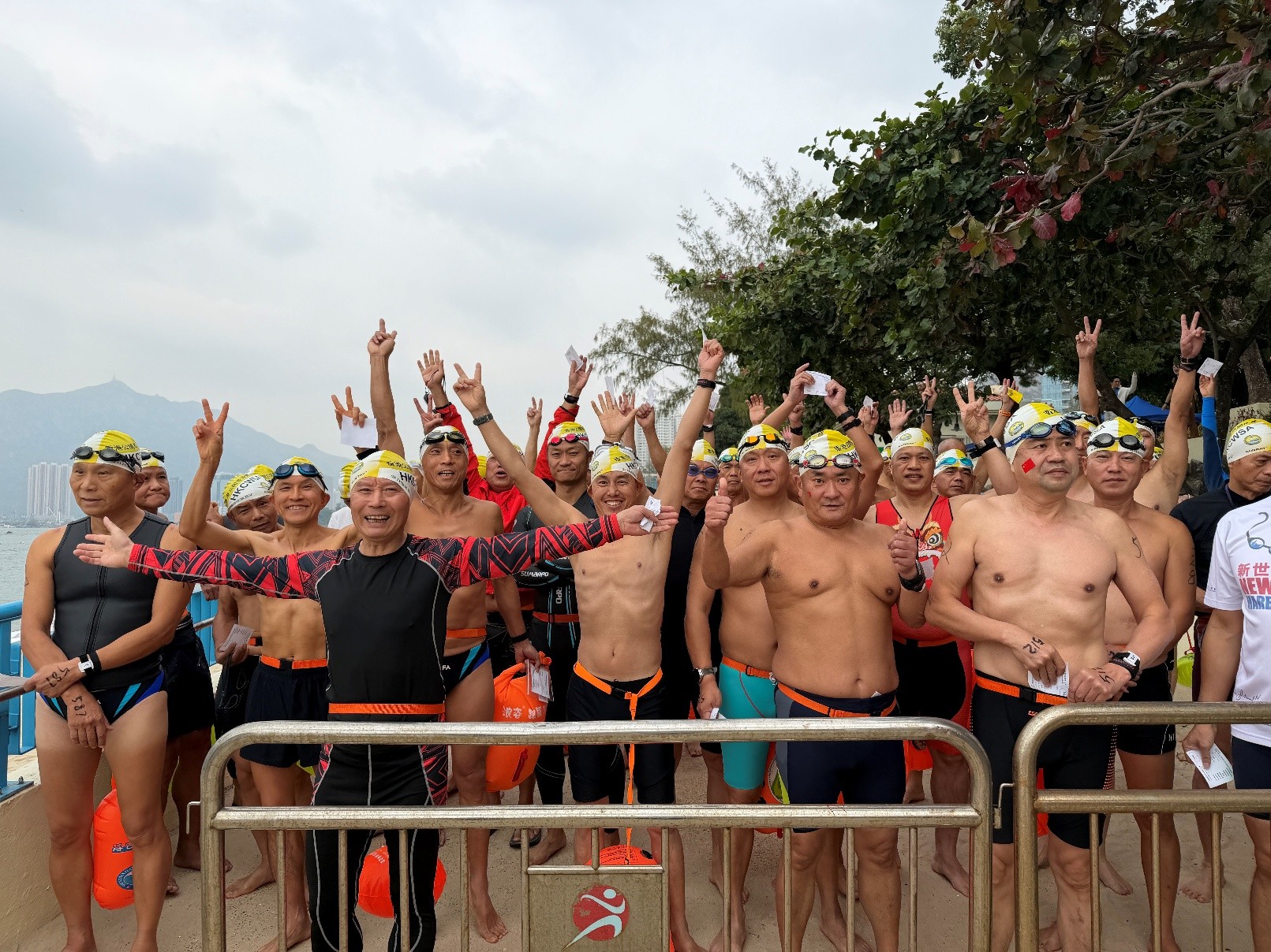 香港公開冬泳錦標賽圓滿舉行