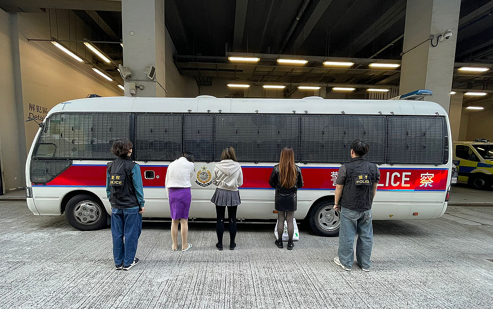 警方油麻地打擊流鶯拘3女