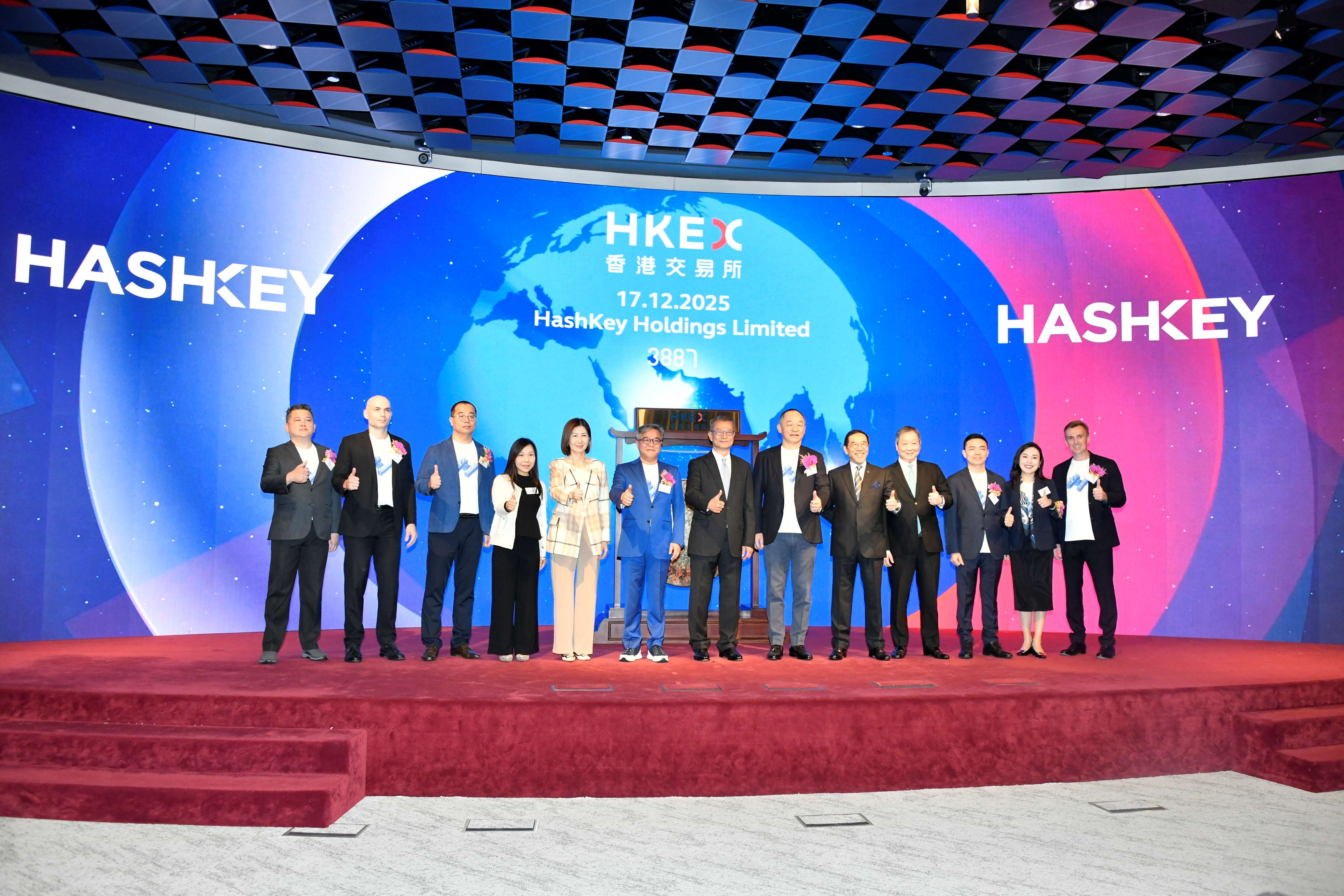港虛擬資產(chǎn)交易平臺HashKey首日上市暫潛水 