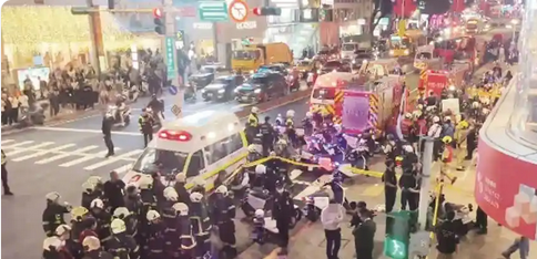 臺北隨機傷人事件升至4死 輿論籲檢討警力應對不及時