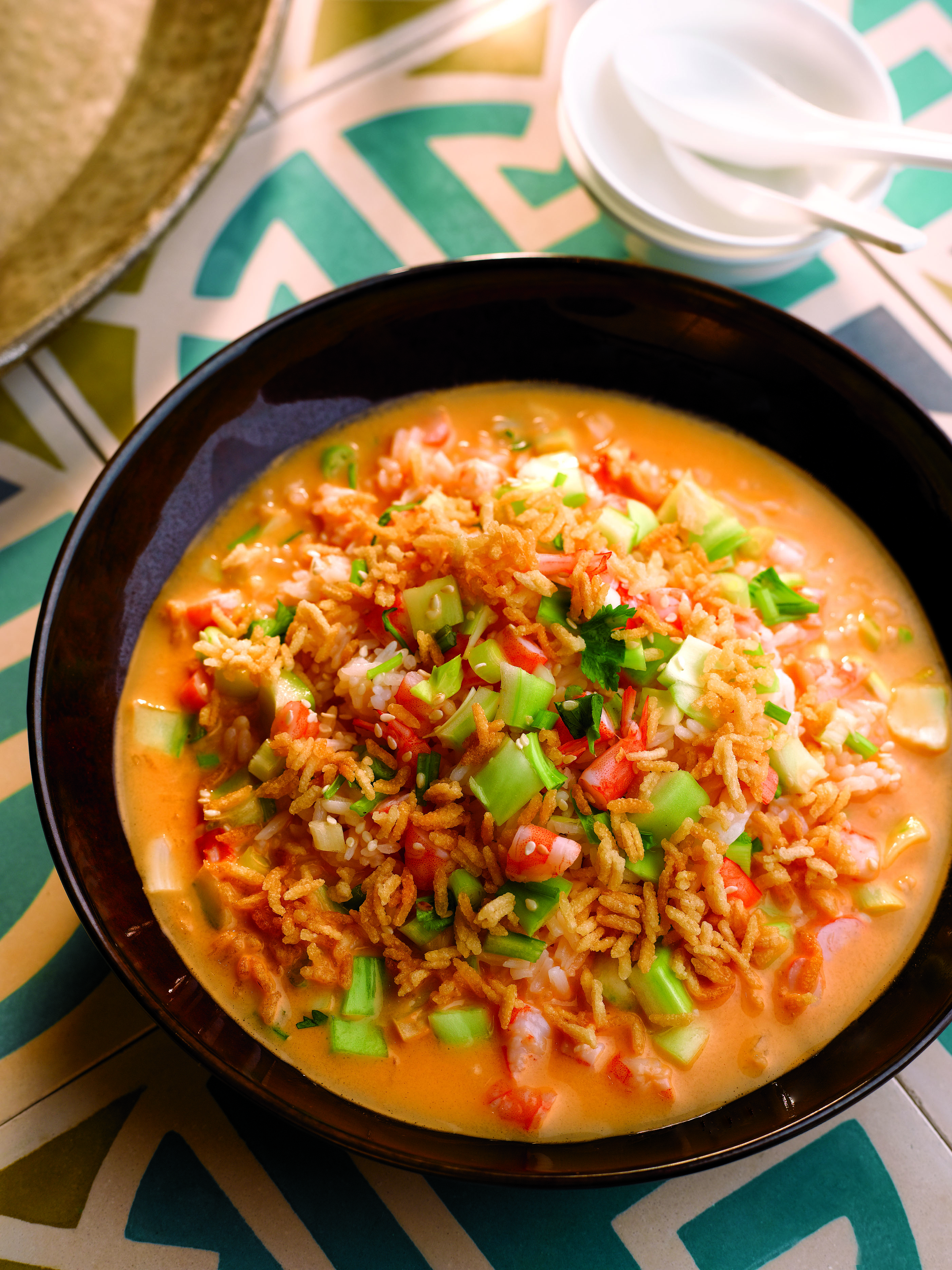 龍蝦湯泡貴妃飯 Crispy and Steamed rice served in lobster soup.jpg