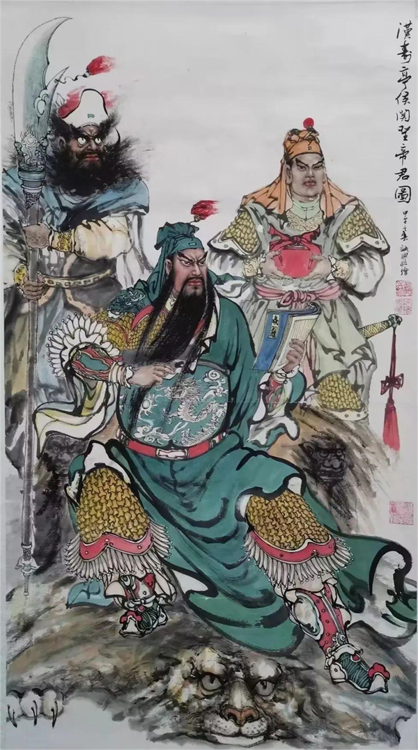 圖五：曾成聰大師創(chuàng)作的關(guān)公人物面部形象栩栩如生，令人讚嘆。.jpg