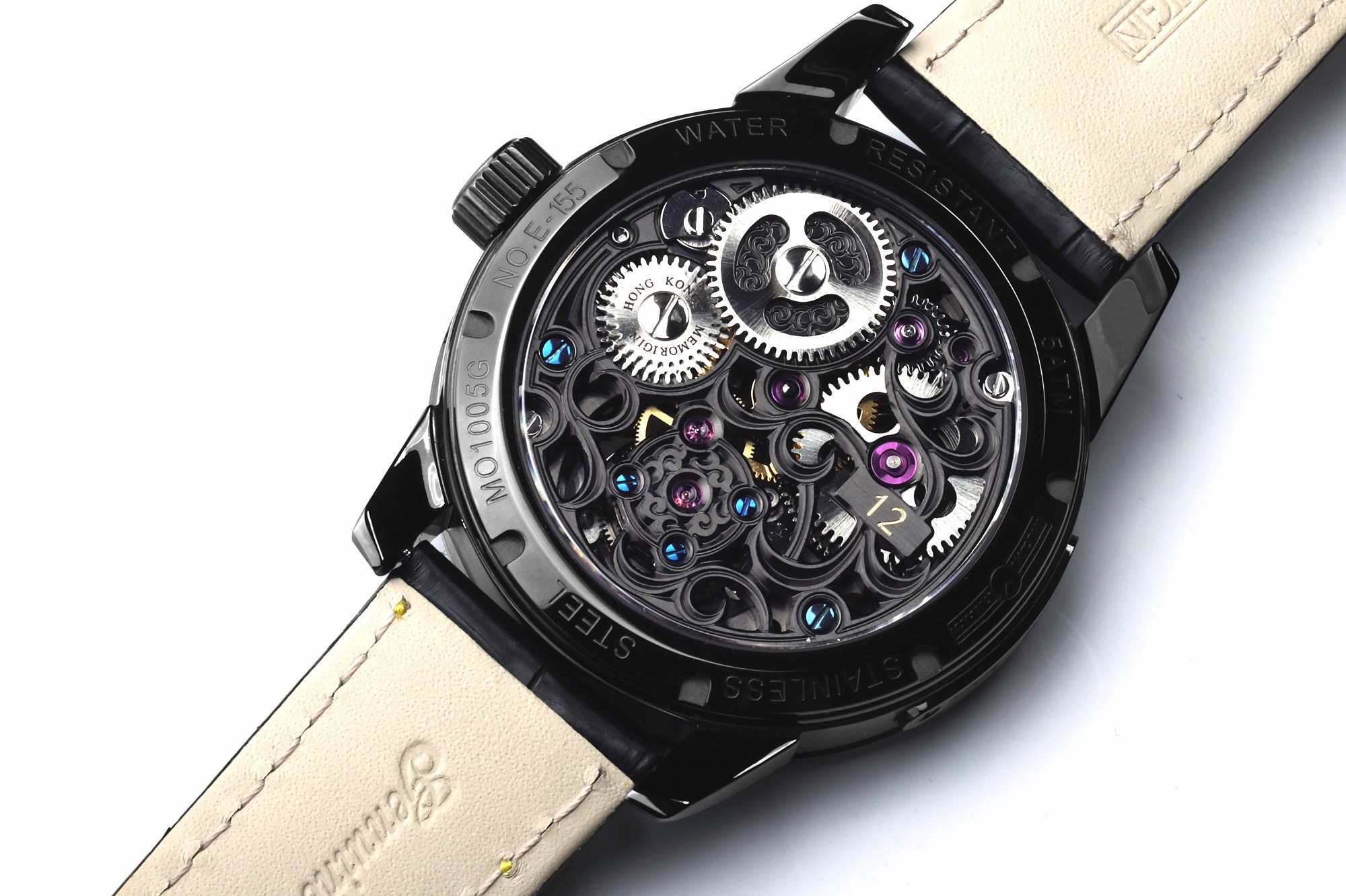 Nobody陀飛輪腕表全球限量50隻，限量編號鐫刻於機芯上。.jpg
