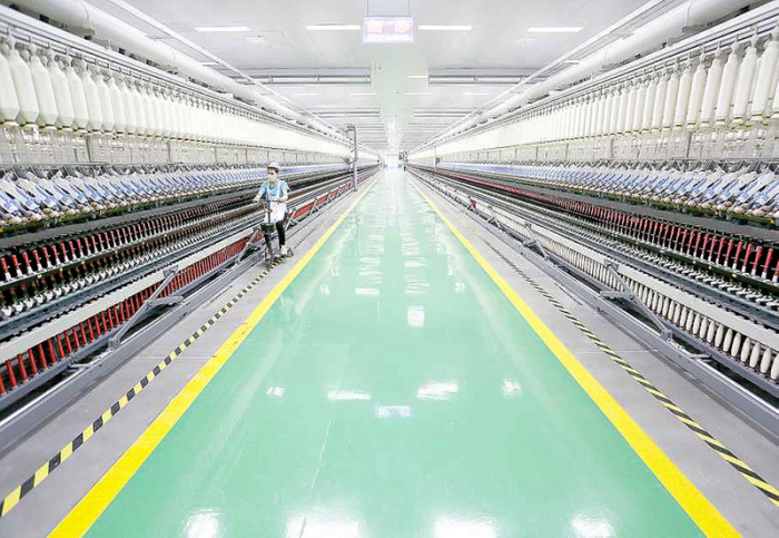 魏橋紡織股份有限公司：紗線國內(nèi)市場占有率1.43%，棉布國內(nèi)市場占有率1.61%，均位居國際、國內(nèi)第一.png